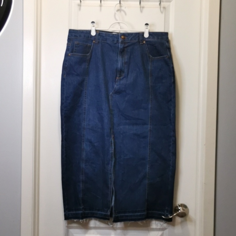 Rachel Zoe Classic Blue Denim skirt‎